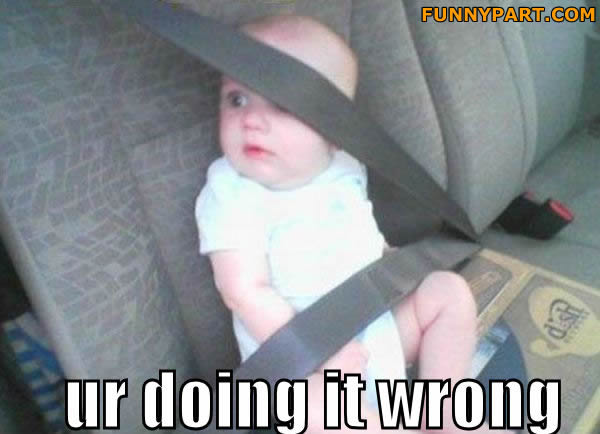 Which Cliche Look Do You Rock? - Page 5 FunnyPart-com-seatbelt_fail