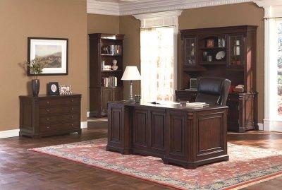 Let's Play A Game Rich-cappuccino-finish-stylish-office-desk-wmultiple-drawers-img-7681