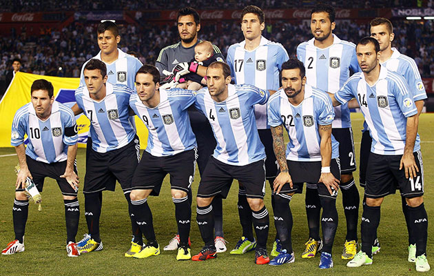 Selecciones Grupo F Argentina-gr