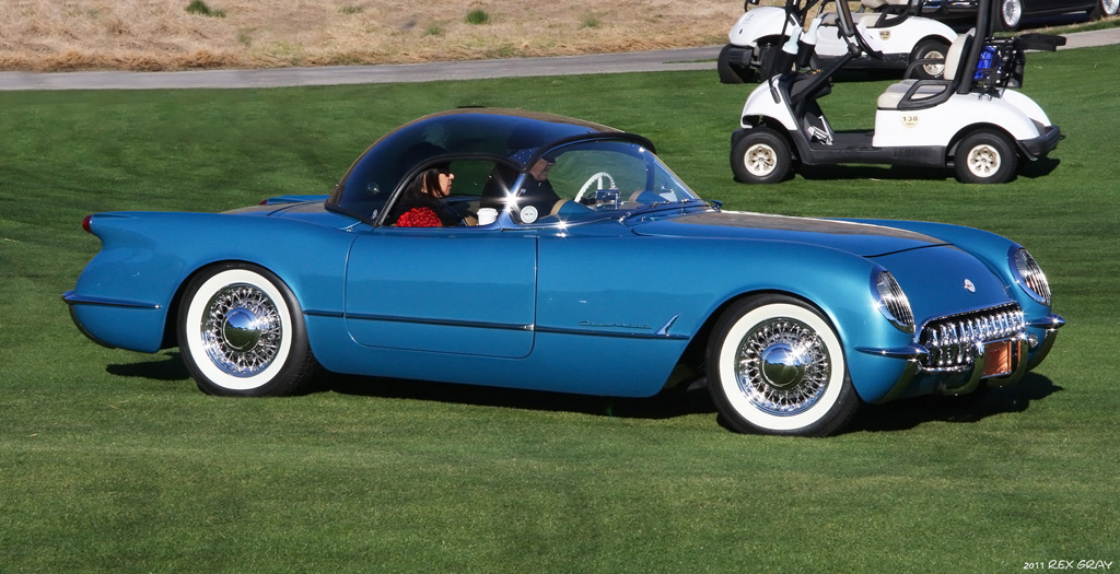 C1 '54 Bubble Top 1954ChevroletCorvetteBubbleTop-blue-fvr2