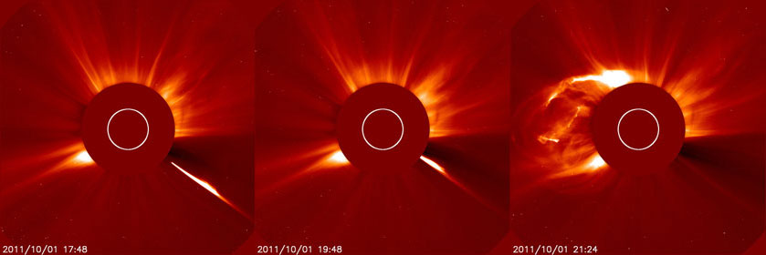 LAS COMETAS DEL SOL Ob20111001