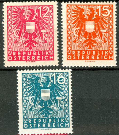 1945 - 1945 Wappenzeichnung At_1945_wappen_deel_3