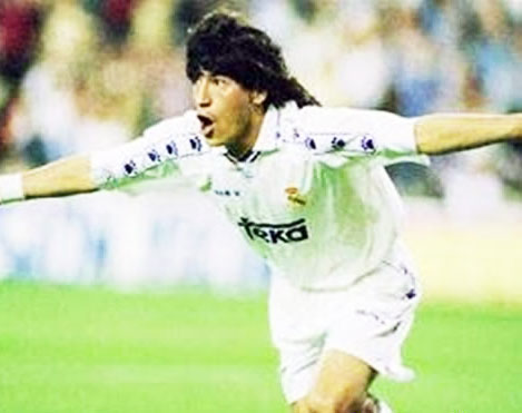 Real Madrid 5-0 FC Barcelona, Temporada 1994/1995, partido completo Zamorano_009