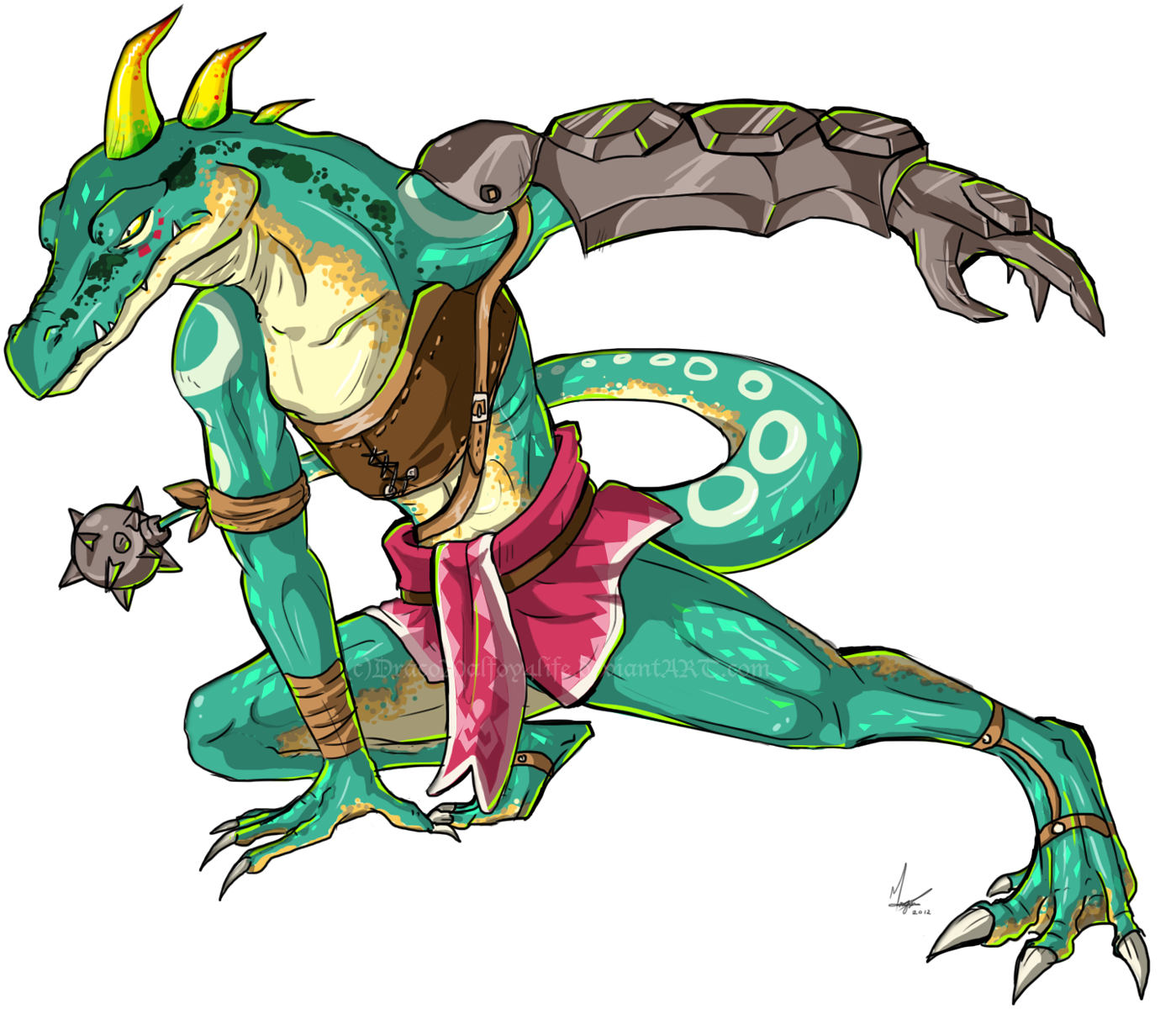 Misión de Mercedes y Tom Lizalfos-Skyward-Sword-by-Malfey