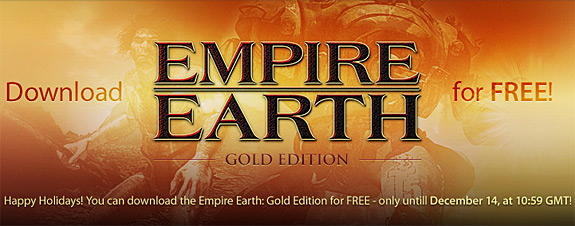 Oferta limitada GOG: Empire Earth Gold Edition GRATIS! IT'S FREE!  Gog-com-holiday-sale-empire-earth-free-news-1