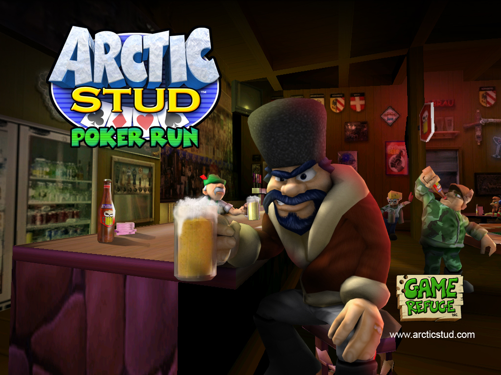 حصريا اللعبه الجميله جدا Arctic Stud Poker Run Wallpaper_ivan