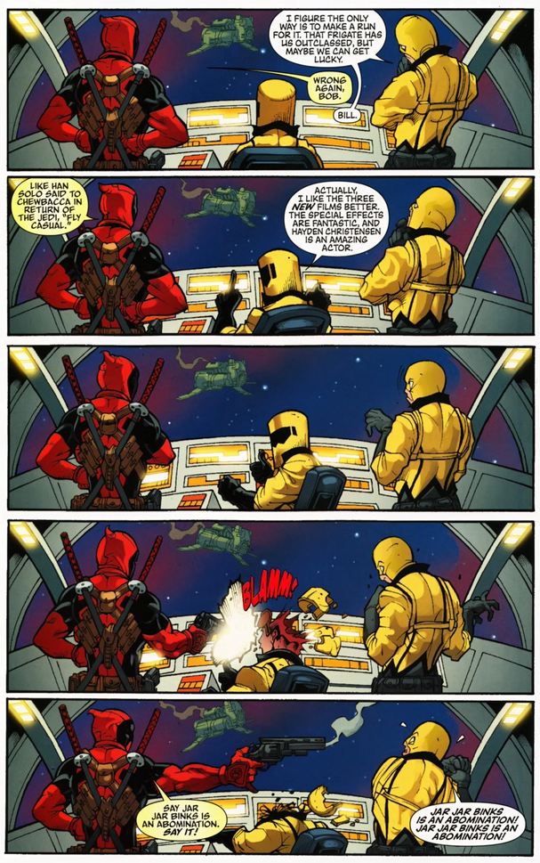 Post -- Deadpool (Masacre) -- Suck it Wolverine DeadPoolstarwars