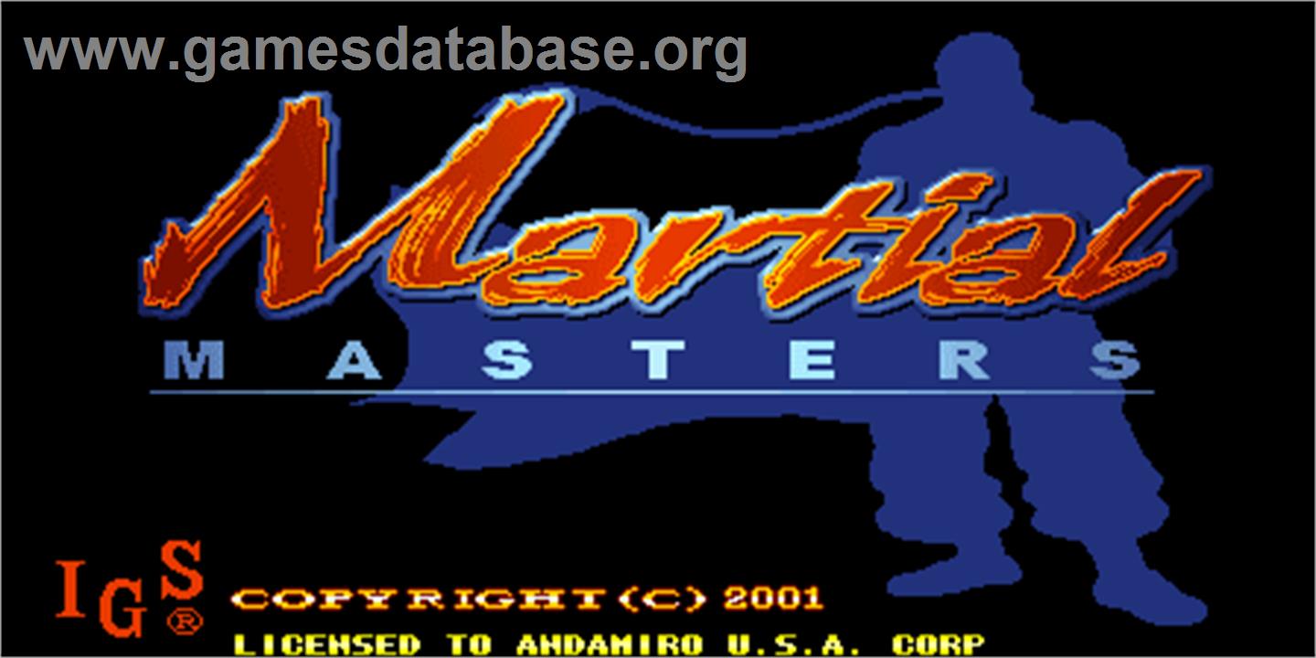 Quel nouveau jeu sur Game Card aimeriez-vous ? Martial_Masters_-_2001_-_IGS_Corp.