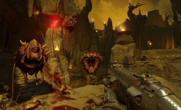 Doom: σκηνές από την κλειστή alpha Doom_e3_2015_1_Cacodemons-625x381