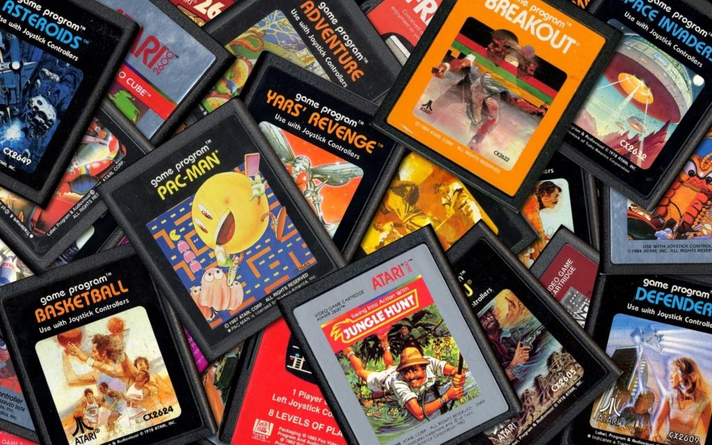 Atari Vault Collection. Το απόλυτο ταξίδι στο παρελθόν του gaming! Atari-cartridges-1024x640