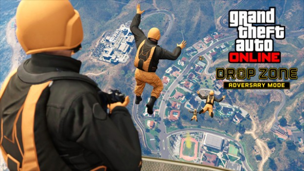 Αρχίσαν οι ελεύθερες πτώσεις στο GTA Online Gta-online-drop-zone-625x351