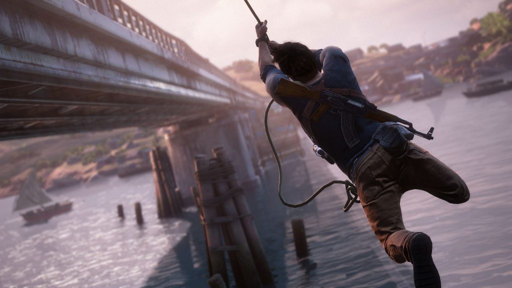 Τέλος στην αναμονή! Το Uncharted 4: To Τέλος Ενός Κλέφτη κυκλοφόρησε! Uncharted-4_drake-rope-bridge_1434429051-1024x576