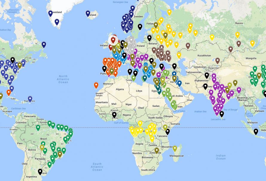Ο παγκόσμιος Google χάρτης του Civilization VI είναι γεγονός! Civilization-Google-Map-1-890x606