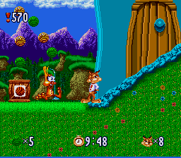  Les jeux sortis sur Megadrive et sur Snes - Page 5 Bubsy%20in%20Claws%20Encounters%20of%20the%20Furred%20Kind