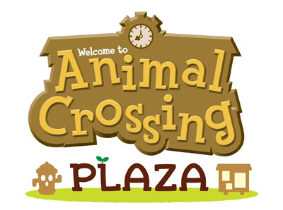 Plaza Animal Crossing. Aplicación para Wii U. Animal-crossing-plaza-logo