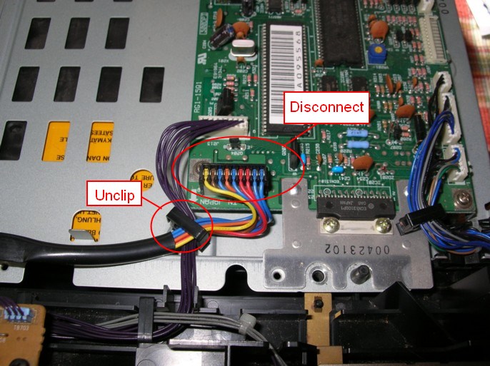 Disassembly of the HP LaserJet IIP printer Dscn3921a