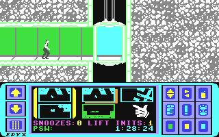 Test retro : Impossible mission - Commodore 64 Impossible_Mission