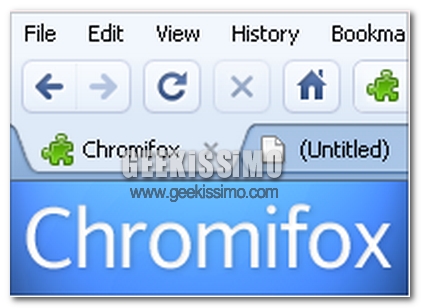 Come trasformare Firefox in Chrome con Chromifox 2008-09-09_132721