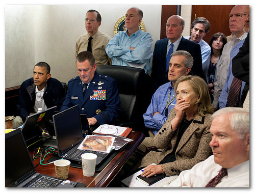 Impatto Web: La morte di Bin Laden supera quella di MJ Obama-Situation-Room