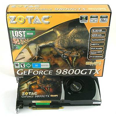 ZOTAC 9800 GTX+ si 9800 GTX+ AMP! Zotac-9800-gtx-amp-edition