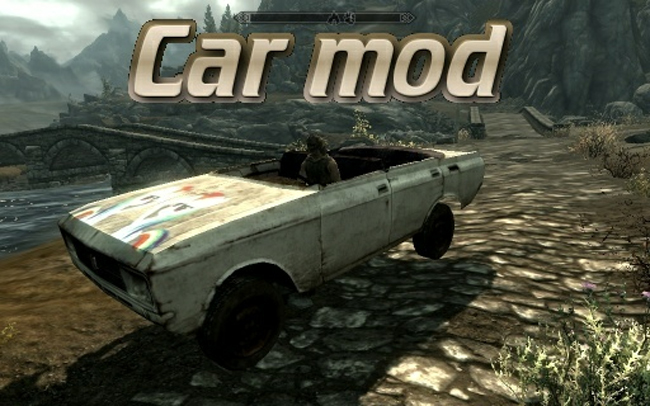 Skyrim - Pagina 8 Skyrim-Car-Mod