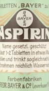 "Arisierung" in der Wissenschaft Aspirin_1912