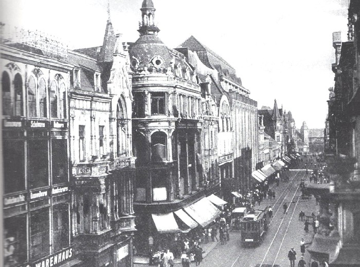 Enteignet, vertrieben, ermordet - Jüdische Geschäftsinhaber in Gelsenkirchen Bahnhofstrasse_1904