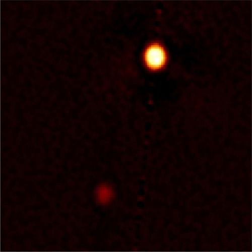 Gemini Speckle Reconstruction of Pluto+Charon - Applications for Exoplanets Fig1