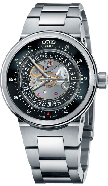 oris skeleton -  Oris WilliamsF1 Team Skeleton Engine Date 733.7560.41.14.MB