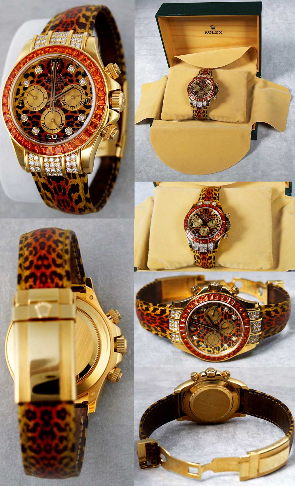  HUBLOT Big Bang Leopard Rolex-Daytona-Leopard