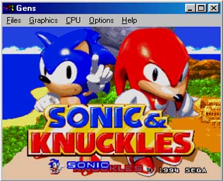 Sega Genesis Sonicknuckles