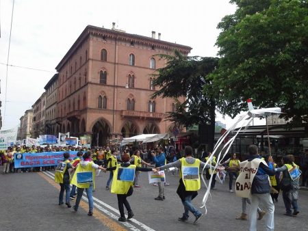 The Awakening Grows, Italians Stage Impressive Anti-Geoengineering Protest Bologna-Protest-5-450x338