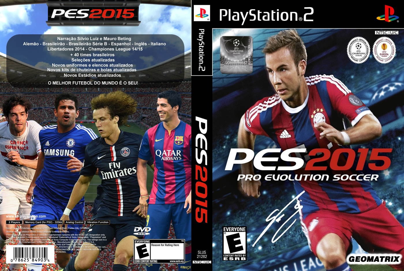 تحميل لعبة  PES 2015 PS2 Play2_pes2015