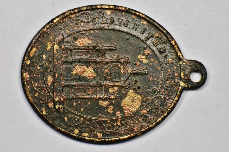 91b. Trouvée en Alsace / Médaille de pèlerinage alsacien vers Einsiedeln MedailleEinsiedeln1