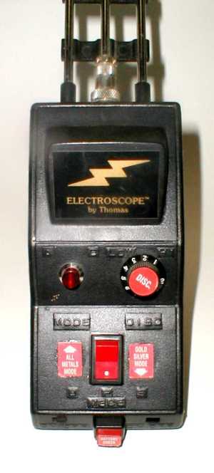 Localizador de de largo alcance Electroscope Modelo 20. DON TOMMY Top