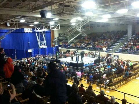TNA live in a middle school 16