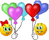 Liefde - emoticons Balloons1