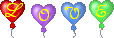 Liefde - emoticons Balloons2