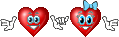 Liefde - emoticons Hearts1