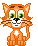 Katten - emoticons Cat64
