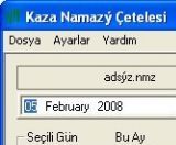 Kaza Namazı Çetelesi 1.1 1735