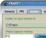 Fraps Full Video Çekme Programı 6525