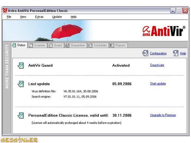 Avira AntiVir Personal 184