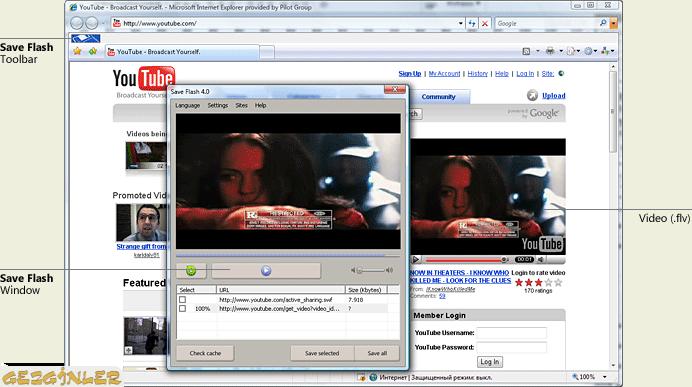 Save Flash 4.0 (Video,Oyun,FLash Animasyon İndirme Programı) 2124