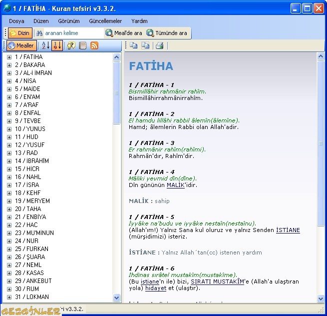 Masaüstü Kuran Tefsiri 3.4.2 5317