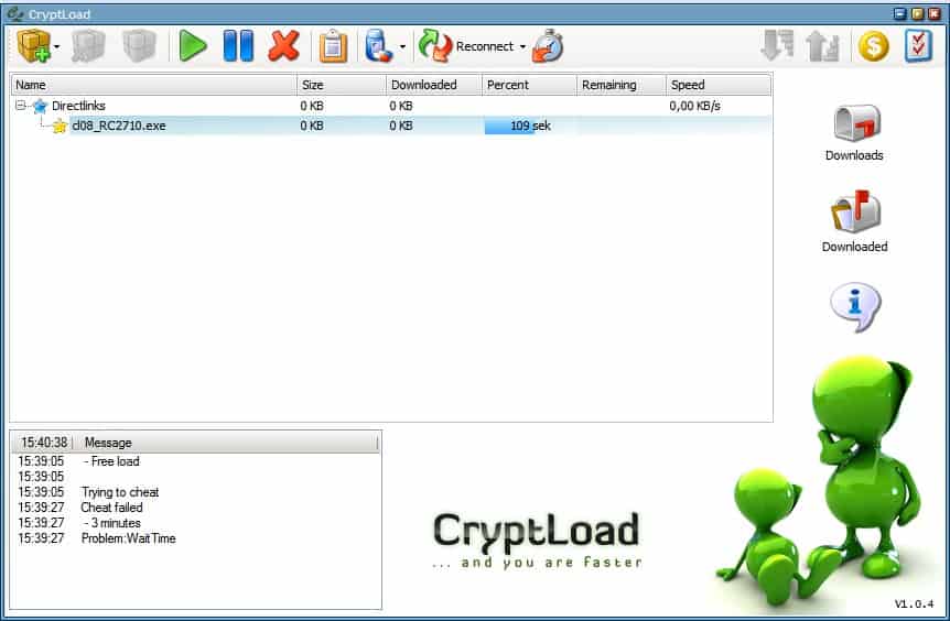 cryptload program za skidanje preko rapidshare-a Cryptload