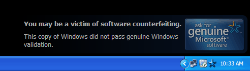 حل مشكلة genuine وجعل الوندوز xp اصلي Persistent_notification