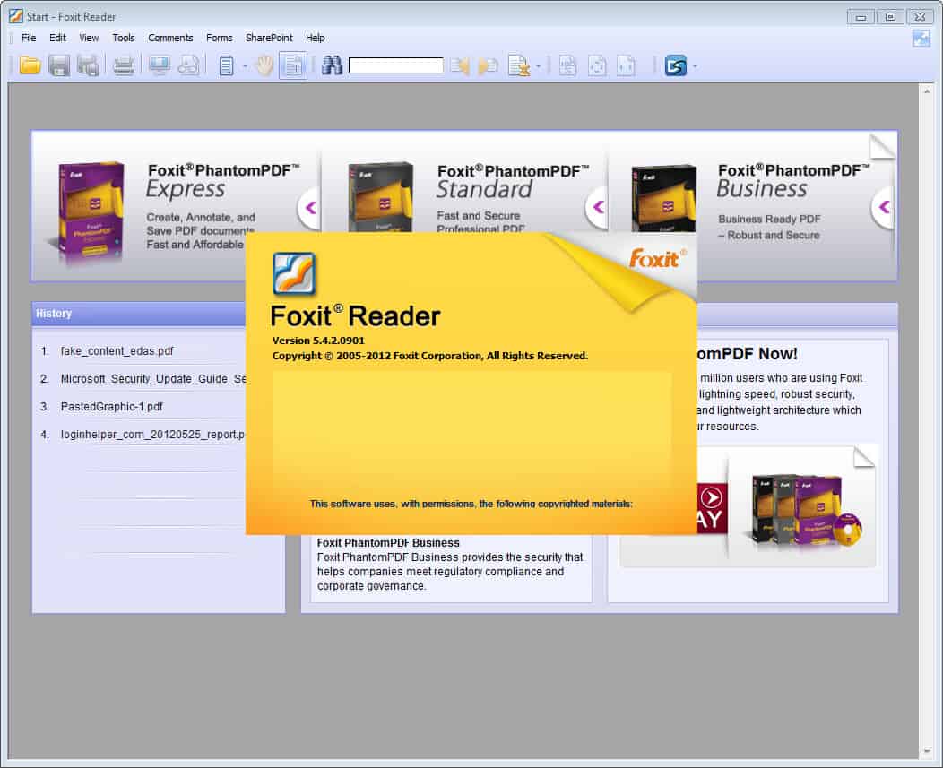 Foxit Reader - The Best PDF Reader Foxit-reader-5.4