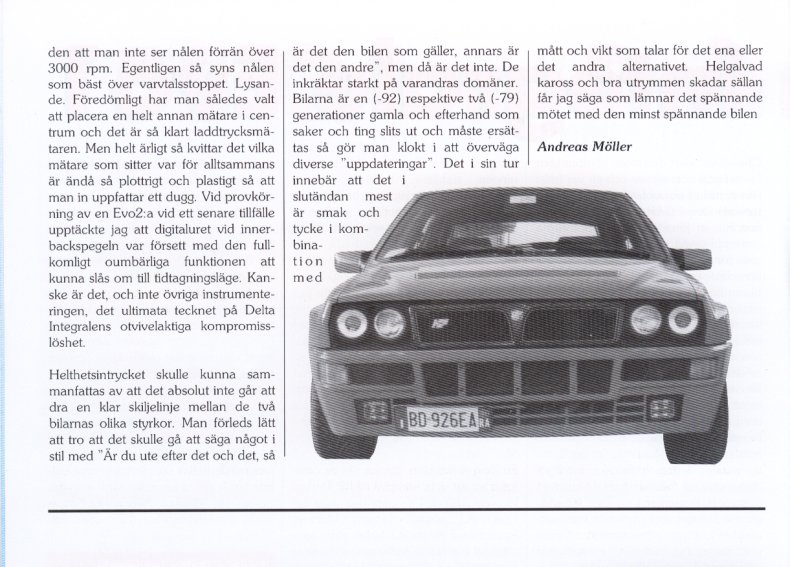 Lancia Delta Integrale VS Alfa Romeo 155 Q4 Kloverbladet3