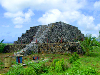 Seven pyramids identified on the African island of Mauritius Maurice04